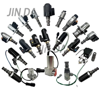 Volvo Kubota Caterpillar Excavator อะไหล่ซอลีนอยด์แวลล์สําหรับ Start Stop Valve ส่ง DHL FEDEX TNT EMS UPS